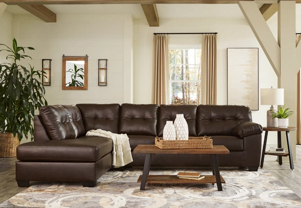 Donlen 2-Piece Sectional with Chaise - Furniture Story