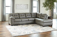 Donlen 2-Piece Sectional with Chaise - Furniture Story