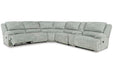 McClelland 6-Piece Reclining Sectional - Furniture Story