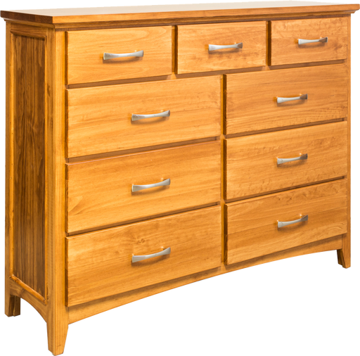 SOPHIA - Custom ALDER Wood - 9 Drawer Dresser - Furniture Story