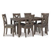 Caitbrook Dining Table and Chairs (Set of 7) - Furniture Story