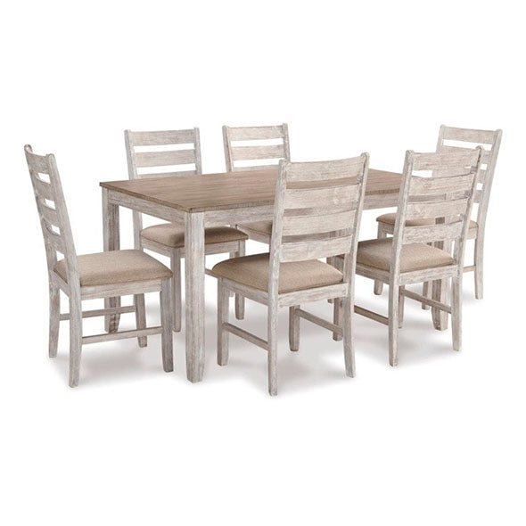 Skempton Dining Table and Chairs (Set of 7) - Furniture Story