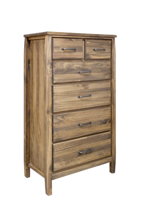 TOFINO - Custom ALDER Wood - 5 Drawer Chest - Furniture Story