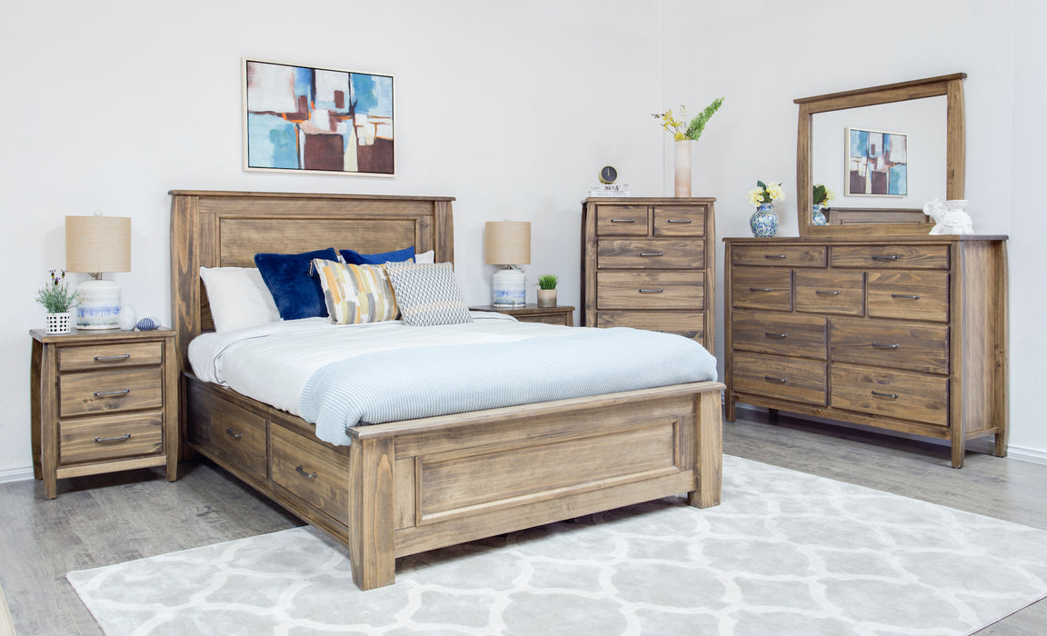 TOFINO - Custom ALDER Wood - BED - Furniture Story