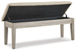 Parellen 48" Bench - Furniture Story