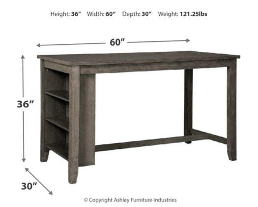 Caitbrook Counter Height Dining Table - Furniture Story