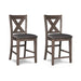 Caitbrook Counter Height Upholstered Bar Stool - Furniture Story