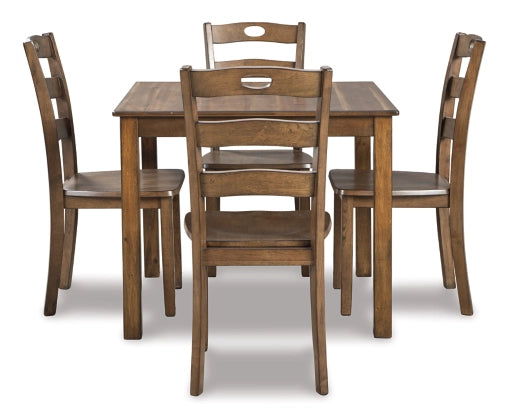 Hazelteen Dining Table and Chairs (Set of 5) - Furniture Story