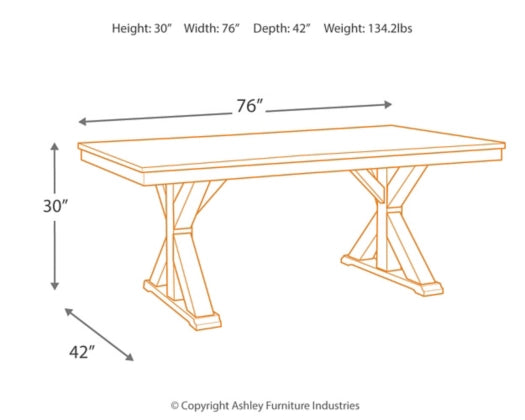 Grindleburg Dining Table - Furniture Story