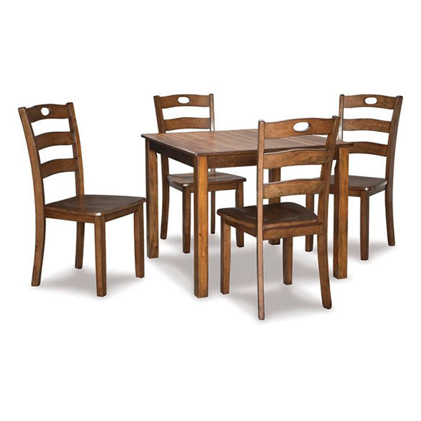 Hazelteen Dining Table and Chairs (Set of 5) - Furniture Story