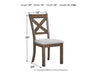 Moriville Dining Chair - Furniture Story