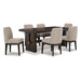 Burkhaus Dining Table and 6 Chairs - Furniture Story