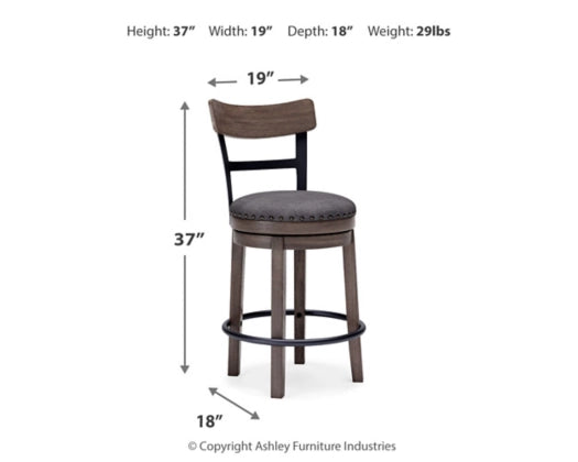 Caitbrook Counter Height Bar Stool - Furniture Story