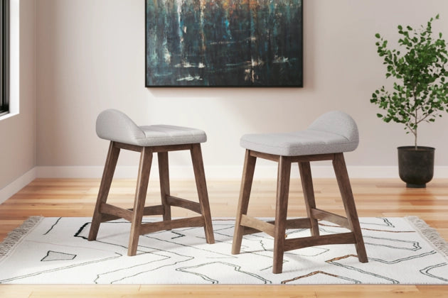 Lyncott Counter Height Bar Stool - Furniture Story