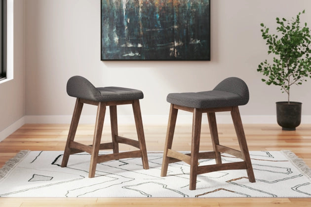 Lyncott Counter Height Bar Stool - Furniture Story