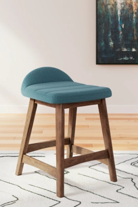 Lyncott Counter Height Bar Stool - Furniture Story