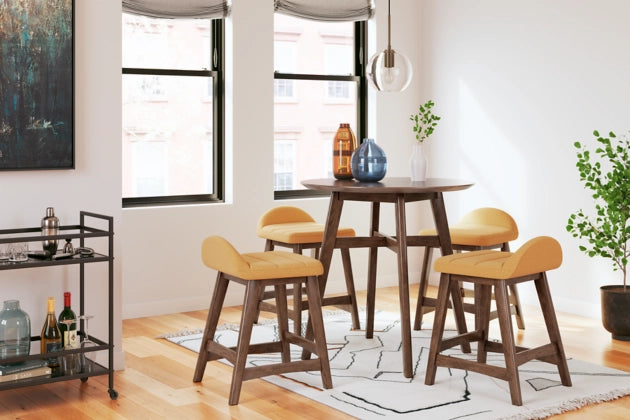 Lyncott Counter Height Bar Stool - Furniture Story