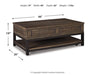 Johurst Coffee Table with Lift Top - Furniture Story