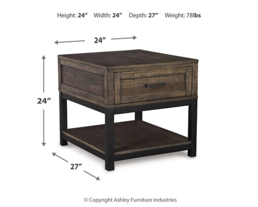 Johurst End Table - Furniture Story