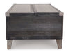 Todoe Coffee Table with Lift Top - Furniture Story