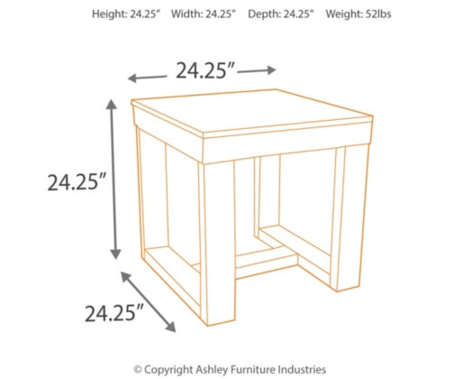 Watson End Table - Furniture Story