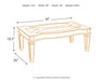 Tessani Coffee Table - Furniture Story