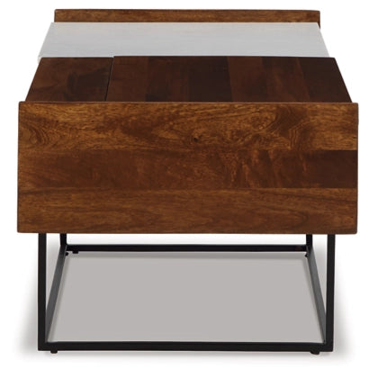 Rusitori Lift-Top Coffee Table - Furniture Story