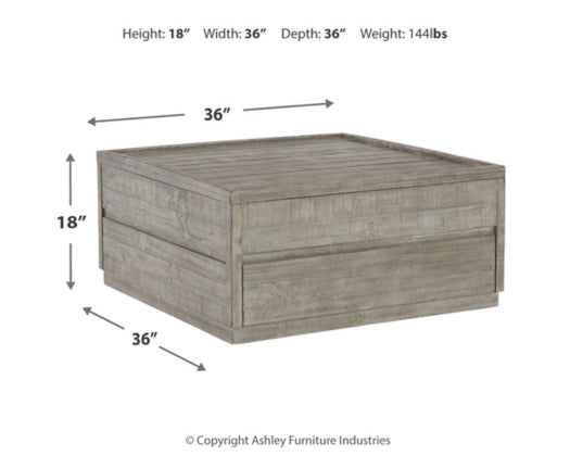 Krystanza Lift Top Coffee Table - Furniture Story